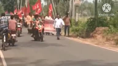 পাত্রসায়র: পাত্রসায়ের ব্লকে বিভিন্ন দাবি নিয়ে কৃষক ও খেতমজুরদের নিয়ে একটি মিছিল অনুষ্ঠিত করা হয়