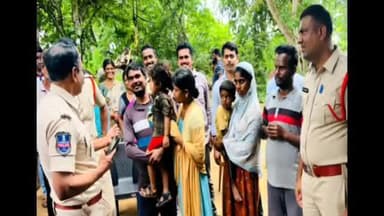 ఎం తుర్కపల్లి: చోట్ల తండాలో తప్పిపోయిన ఇద్దరు పిల్లలు క్షేమం, తల్లిదండ్రులకు అప్పగించిన ఏసిపి శ్రీనివాస్ నాయుడు