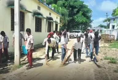 రాజంపేట: తలమడ్ల గ్రామంలో స్వచ్ఛత హీ సేవా కార్యక్రమం