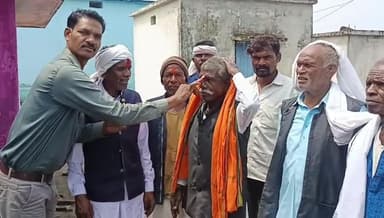 ग्राम रामपुरी के वरिष्ठ जन जगन्नाथ यात्रा के लिए निकले उनका हुआ सम्मान कहानी से मनोज सेन कि रिपोर्ट