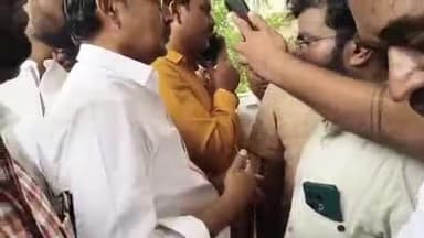 ధన్వాడ: నారాయణపేట జిల్లా కేంద్రంలోని ప్రోటోకాల్ పాటించలేదని కాంగ్రెస్ నేతల నిరసన