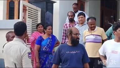 హన్మకొండ రెడ్డీ కాలనీలో ఉద్రిక్త వాతావరణం నెలకొంది.