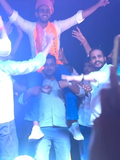भाई आर्यन मान को दिल्ली यूनिवर्सिटी अध्यक्ष बनने पर हार्दिक शुभकामनाएं
#ABVP