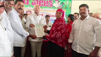 ధర్మసాగర్: వేలేరు,ధర్మసాగర్ మండల కేంద్రాలలో కల్యాణ లక్ష్మి, షాదీ ముబారక్ మరియు ముఖ్యమంత్రి సహాయ నిధి చెక్కుల పంపిణి