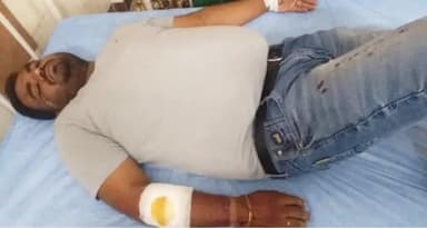 మద్నూర్: మద్నూర్ 161 జాతీయ రహదారిపై దారి దోపిడి