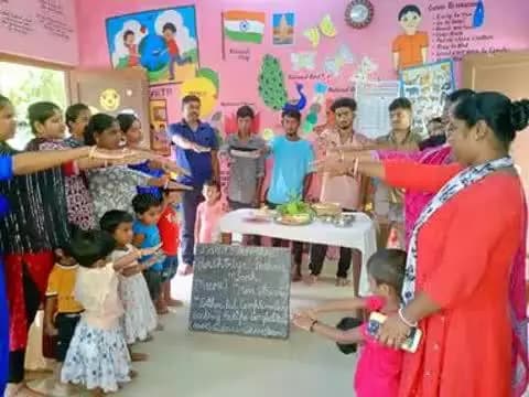 Anganwadi Workers and Helpers showcase importance of nutrition in Car Nicobar as part of 8th #RashtriyaPoshanMaah.
#SwasthNariSashaktParivar