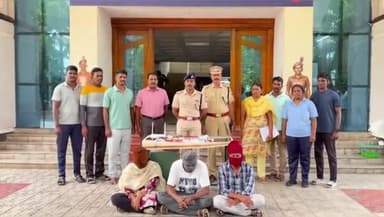மண்ணச்சநல்லூர்: திருச்சி புறத்தாக்குடி பகுதியில் ஆன்லைனில் மோசடி - திருப்பூரில் சுற்றி வளைத்த சைபர் கிரைம் போலீசார்.