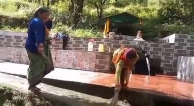 नंदप्रयाग: रडुवा में राष्ट्रीय ग्रामीण आजीविका मिशन के तहत महिलाओं ने साफ-सफाई की, स्वच्छता के प्रति लोगों को किया जागरूक