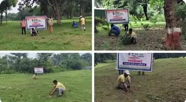 #स्वच्छताहीसेवाअभियान के अंतर्गत आज दिनांक 21 सितंबर 25 को गोल्फ कोर्स, बरेका में वृक्षारोपण कार्यक्रम में आम, नीम, चितवन एवं सागौन आदि के पौधें लगाकर स्वच्छता और पर्यावरण संरक्षण के प्रति जागरूकता को बढ़ावा दिया गया। #SwachhBharatmission