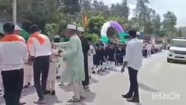 ನರಸಿಂಹರಾಜಪುರ: ಮಾಗುಂಡಿಯ ಈದ್ ಮಿಲಾದ್ ಮೆರವಣಿಗೆಯಲ್ಲಿ ಸಾಮರಸ್ಯ ಸಂದೇಶ.!