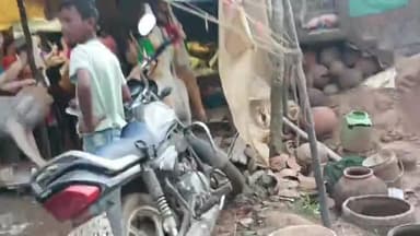 कटंगी के ग्राम खमरिया वार्ड नम्बर 11 में माता रानी की प्रतिमा का मुर्तिकार निर्माण आज होगी अलग - अलग स्थानो पर स्थापना