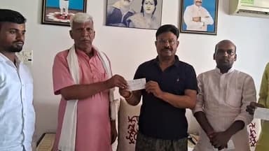 आदरणीय पूर्व केंद्रीय मंत्री नागमणि कुशवाहा जी के हाथों से सदस्यता ग्रहण की