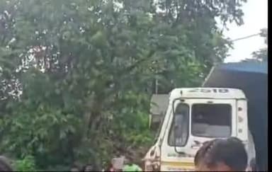 पटमदा: पटमदा में भीषण सड़क हादसे में बाइक सवार की मौत