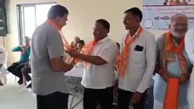 ગીર ગઢડા: ગીરસોમનાથ ના ગીરગઢડા ગ્રામ પંચાયતના ઉપપ્રમુખ સહીત સદસ્યો કોગેસમાથી ધારાસભ્ય કાળુભાઈ રાઠોડના હસ્તે ભાજપમા જોડાયા