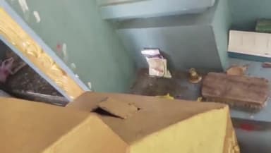 రుద్రంగి: శ్రీ బుగ్గరాజరాజేశ్వరస్వామి ఆలయంలో చోరి..ఘటన స్థలానికి పోలీసులు