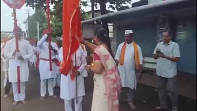 लांजा: रत्नागिरी जिल्ह्यात दुर्गामाता दौडचे आयोजन, शिवप्रतिष्ठान हिंदुस्तान च्या वतीने आयोजन