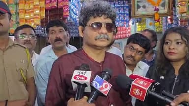 माहूर: राधाकृष्ण विखे पाटील यांच्यावर गुन्हा दाखल झाल्यानंतर विखे पाटील रेणुका मातेच्या दर्शनाला आले एडवोकेट गुणरत्न सदावर्ते