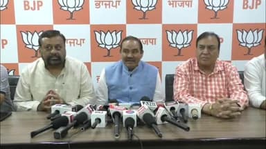 ਲੁਧਿਆਣਾ ਪੱਛਮੀ: ਦੁਗਰੀ ਭਾਜਪਾ ਆਗੂ ਵਿਜੇ ਸੰਪਲਾ ਨੇ ਕੀਤੀ ਪ੍ਰੈਸ ਕਾਨਫਰਸ ਜੀਐਸਪੀ ਘਟਾਉਣ ਦੇ ਗਿਣਾਏ ਫਾਇਦੇ