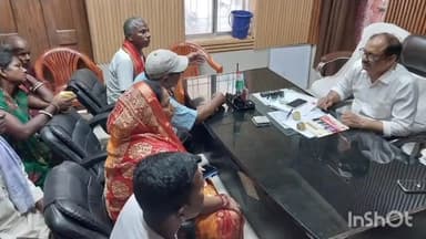 भरगामा: भरगामा में धनेश्वरी के दो सौ आदिवासियों ने अधिकार की मांग की