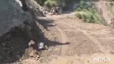 ननखड़ी: नीरथ-ननखड़ी मार्ग यातायात के लिए बहाल, करीब दो हफ्ते से शरण ढांक में बंद था मार्ग