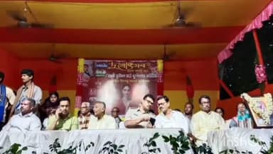 শ্যামপুুর ২: বারী সার্বজনীন দূর্গোৎসবের হীরক জয়ন্তী বর্ষের দুর্গাপুজোর উদ্বোধন অনুষ্ঠান অনুষ্ঠিত হলো উপস্থিত বিধায়ক