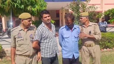 #अलीगढ़ झगड़ा कर रहे दो युवकों को पुलिस ने गाँव सिकुर्रा से किया गिरफ्तार भेजा जेल