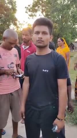 Rampur Bela me ek chor pakada gaya hai