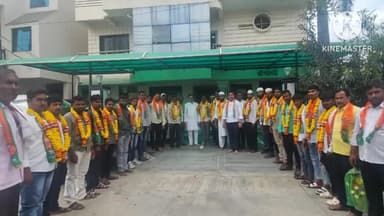 परतूर: केंधळी व नेर मधील मुस्लिम पदाधिकाऱ्यांसह शेकडो कार्यकर्त्यांचा आमदार लोणीकर यांच्या उपस्थितीत भाजपात प्रवेश