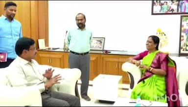 వరంగల్ తూర్పు ఎమ్మెల్యే మంత్రి కొండా సురేఖ హైడ్రా కమిషనర్ తో సమావేశం అయ్యారు