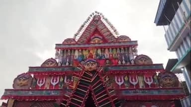 চণ্ডীপুর: চৌখালী সার্বজনীন দুর্গোৎসবের মন্ডপের শুভ উদ্বোধন করেন রাজ্যের মৎসমন্ত্রী বিপ্লব রায়চৌধুরী