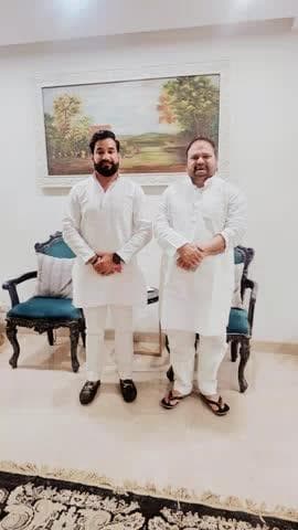 आदरणीय पूर्व राज्यसभा सांसद पूर्व मंत्री जावेद आदी साहब के निजी आवास पर शिष्टाचार भेंट #136_ददरौल_विधानसभा_शाहजहांपुर_UP