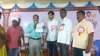 இலுப்பூர்: அன்னவாசலில் நடந்த உங்களுடன் ஸ்டாலின் முகாமில் 1/2 மணி நேரத்தில் உத்தரவுகளை பெற்ற பொதுமக்கள் அரசுக்கு நன்றி தெரிவித்தனர்