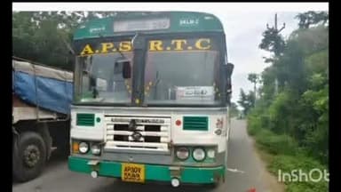 భావిని మండలంలో ఆర్టీసీ బస్సు ఢీకొని వృద్ధురాలు మృతి