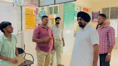 ਡੇਰਾਬਸੀ: ਡੇਰਾਬਸੀ ਦੇ ਵਿਧਾਇਕ ਵੱਲੋਂ ਟਕੋਲੀ ਹਸਪਤਾਲ ਪੁੱਜ ਕੇ ਡਾਇਰੀਆ ਦੇ ਮਰੀਜ਼ਾਂ ਦਾ ਜਾਨਿਆ ਹਾਲ