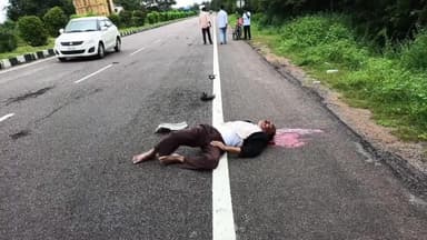 సదాశివనగర్: కుప్రియాల్ జాతీయ రహదారి 44 పై రోడ్డు ప్రమాదంలో వ్యక్తి మృతి : ఎస్సై పుష్పరాజు