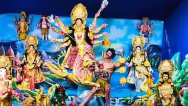 নন্দকুমার: রাজারামপুর আলোকধেনু ক্লাবের পরিচালনায় সার্বজনীন শ্রী শ্রী দুর্গোৎসবের আজ উদ্বোধন করেন জেলা পরিষদের সভাধিপতি উত্তম বারিক