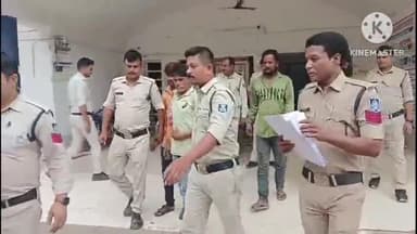 कोलगवां पुलिस ने स्थाई वारंट के आठ आरोपियों को अलग-अलग स्थानों से किया गिरफ्तार, कोर्ट में किया पेश #criminal #jail