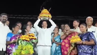 పరకాల మరియు హసన్పర్తిలో జరిగిన సద్దుల బతుకమ్మ వేడుకల్లో పాల్గొన్నా ఎమ్మెల్యేలు