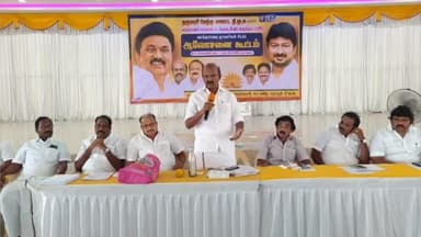 காரியமங்கலம்: காரிமங்கலம் ஒன்றிய திமுக   பி எல் ஏ டு வாக்கு சாவடி முகவர் ஆலோசனை கூட்டம்! நடைபெற்றது