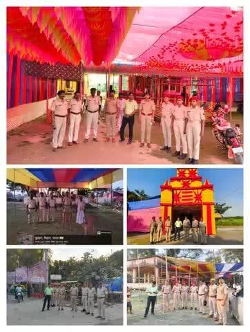 आप मनाएं त्यौहार सुरक्षित माहौल में इसके लिए प्रतिबद्ध हैं हम......
.
#दुर्गा पूजा पर्व_2025 के अवसर पर सुरक्षा व विधि-व्यवस्था के दृष्टिगत पूजा स्थलों के आस-पास #कटिहार_पुलिस पूरी मुस्तैदी के साथ सक्रिय है।