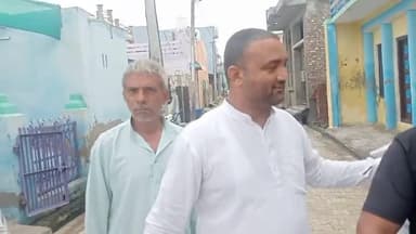 गाँव नंदगढ़ में पंजाब बाढ़ पीड़ितों की सहायता के लिए खाद्य सामग्री इकठा करते हुए ग्रामवासी #Badh #Punjab_Badh #Nandgarh