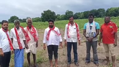 వట్పల్లి: గౌతపూర్ గ్రామంలో సిపిఎం బృందం పర్యటన పంట నష్టపోయిన రైతన్నలకు ఎకరాకు 50 వేల నష్టపరిహారం ప్రభుత్వం తక్షణమే చెల్లించాలి