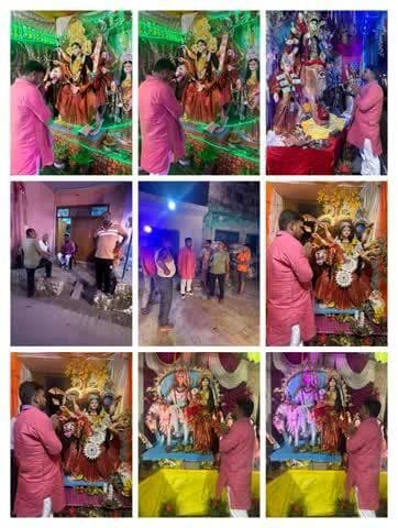जिला पंचायत क्षेत्र #सल्टौवा_द्वितीय के सल्टौवा ग्राम पंचायत में विभिन्न स्थानों पर नवरात्रि के पावन अवसर पर देवी मां के पूजन कार्यक्रम में सम्मिलित होकर माता जी का आशीर्वाद प्राप्त किया।
माता रानी आप सभी पर अपनी कृपा बनाये रखें।