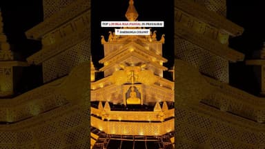 Unique Pandals of Prayagraj #prayagraj #navratri #trendingshorts #explore