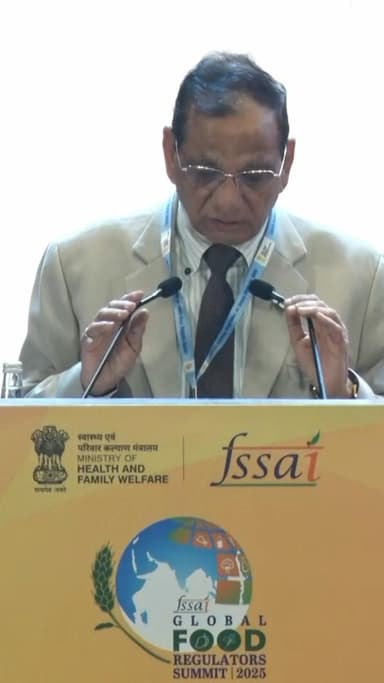 Food regulatory systems also need to transcend borders: Shri V K Paul, member NITI Aayog at #GFRS2025