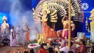 সারেঙ্গা: খামানি জগদানন্দ আশ্রমে 'শত হস্ত শত মস্তক' দেবী দুর্গার দর্শনের জন্য দুর দুরন্ত থেকে আসছেন ভক্তরা