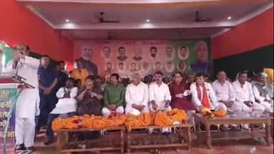 गिरियक: घोसरावां गांव में एनडीए कार्यकर्ताओं की बैठक, बिहार सरकार के कई मंत्री हुए शामिल