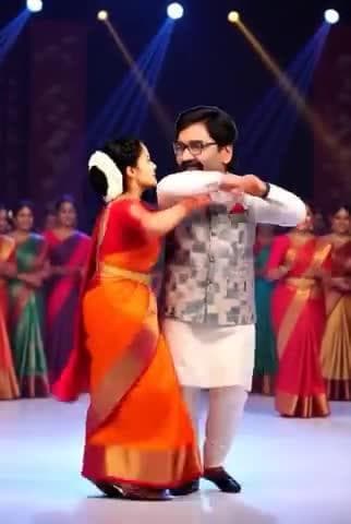 हेमंत सोरेन और कल्पना सोरेन का कर्मा गीत