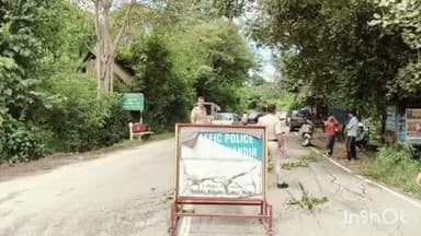 रक्कड़: NH 03 पर कुहना के पास भारी बारिश से सड़क धसने से यातायात प्रभावित, पुलिस ने मौके पर पहुंचकर स्थिति पर पाया काबू