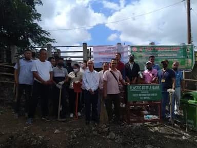 Press Information Bureau, Imphal, and Central Bureau of Communication, RO Imphal jointly organised a #SwachhataAbhiyan and #EkPedMaaKeNaam to promote a cleaner and greener future 🌱♻️🌏